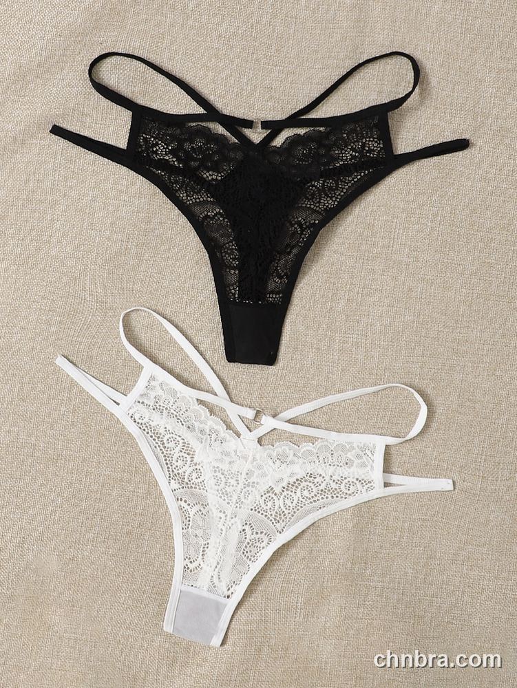Women's Red Floral Lace Cheeky Thong Panties – OEM / ODM Underwear Manufacturer 17