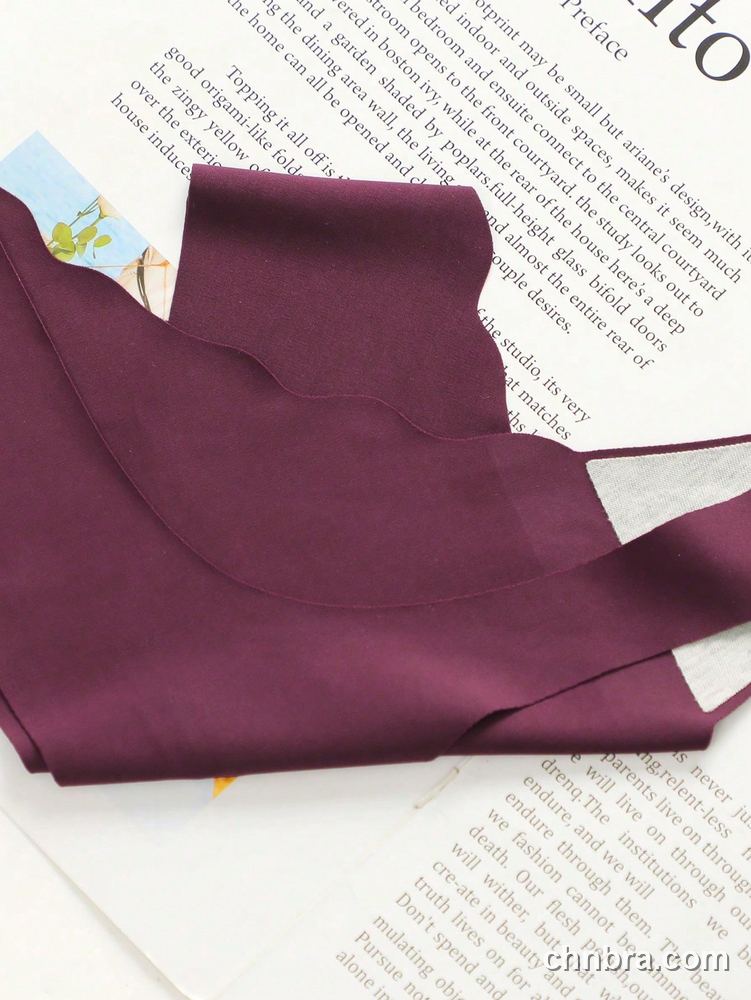 Plum Seamless Scallop-Edge Thong 5-Pack Panties – Factory Wholesale, Nylon Blend 6