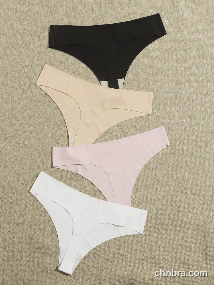 Women's Seamless Smooth Thong 4-Pack Panties – OEM / ODM Underwear Manufacturer 7